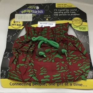 Wrap sacks gift wrapping bag
